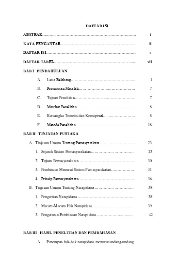 PENERAPAN HAK-HAK NARAPIDANA MENURUT UNDANG-UNDANG NOMOR 12 TAHUN 1995 ...