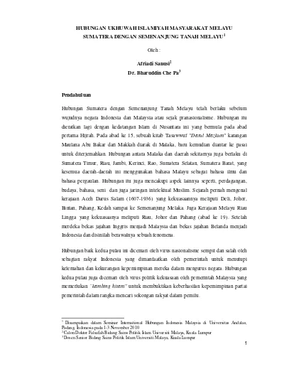 Top Pdf Semenanjung Tanah Melayu