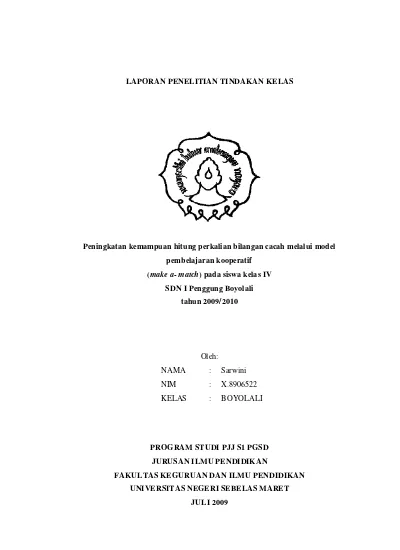 Top PDF ANALISIS LEARNING TRAJECTORY MATEMATIS DALAM KONSEP PERKALIAN ...