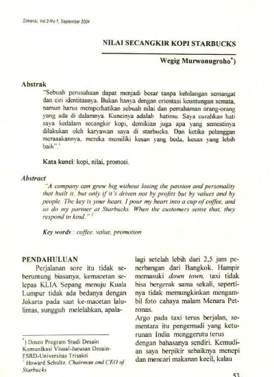 Nilai Nilai Pendidikan Akhlak Dalam Buku Secangkir Kopi Dan Sepotong Roti Karya Widi Astuti Dkk Skripsi