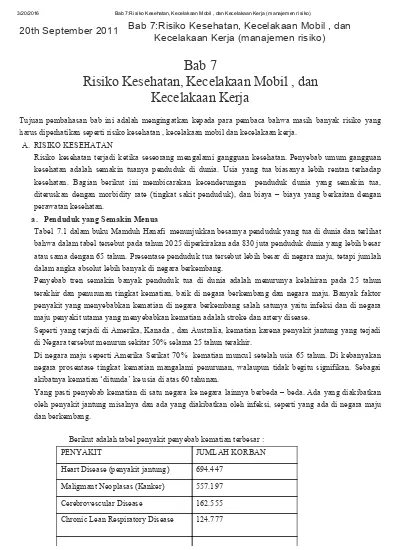 Top PDF Analisa Risiko Kecelakaan Kerja - 123dok.com