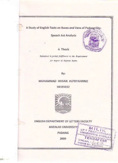 Analysis On The Speeches Of Martin Luther King Jr And Sukarno Based On Austin S Speech Act Theory