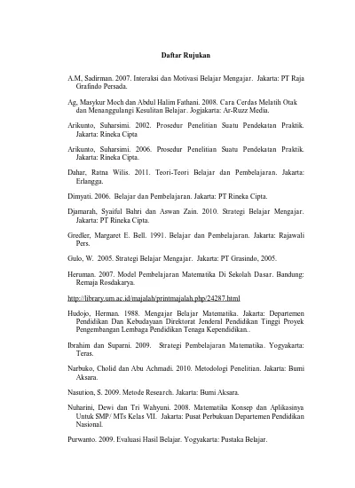 Pengaruh Penerapan Pembelajaran Dengan Teori Gagne Terhadap Hasil Belajar Matematika Pada Materi Pokok Sudut Siswa Kelas Vii Smpn 1 Boyolangu Institutional Repository Of Iain Tulungagung