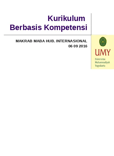 Top PDF Konsep Kurikulum Berbasis Kompetensi - 123dok.com