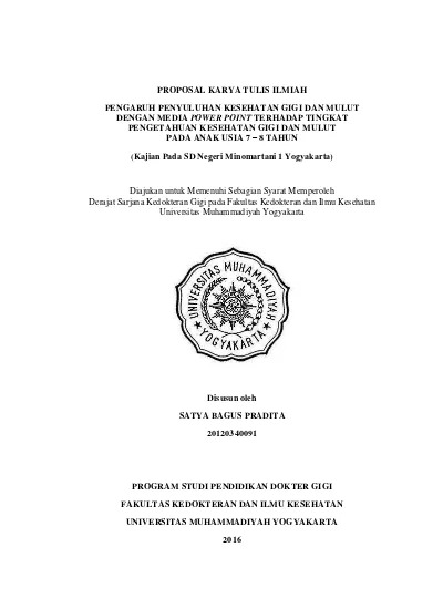 Top Pdf Pendahuluan Pengaruh Pendidikan Kesehatan Gigi Dan Mulut Melalui Media Audio Taktil Terhadap Status Kebersihan Mulut Penyandang Tunanetra Balai Rehabilitasi Sosial Bhakti Candrasa 123dok Com