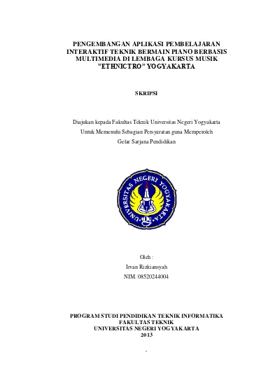 Abstrak Pengembangan Media Pembelajaran Doc