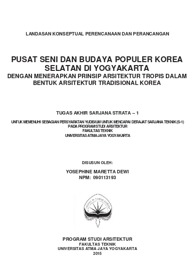 LANDASAN KONSEPTUAL PERENCANAAN DAN PERANCANGAN LANDASAN KONSEPTUAL ...