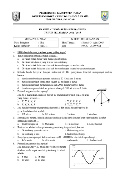 2 Soal Uts Bahasa Inggris Kelas 8 Semester 2 Genap Kumpulin Soal Uts 2 Inggris 8