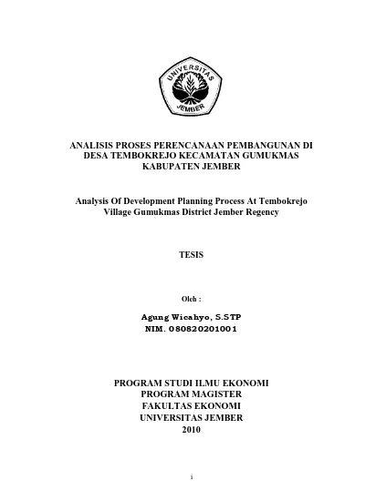 Top Pdf Analisis Gender Dalam Perencanaan Pembangunan Desa