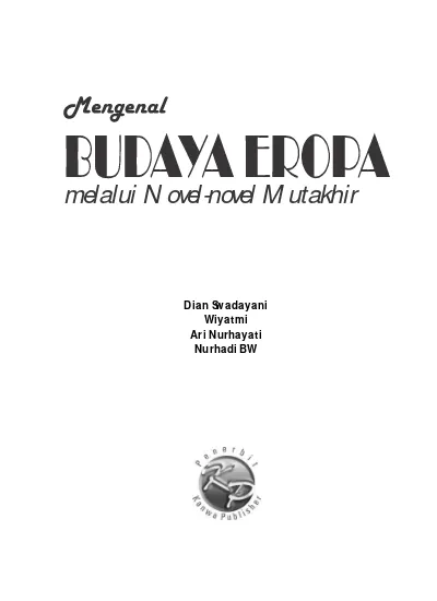 Buku Mengenal Budaya Eropa