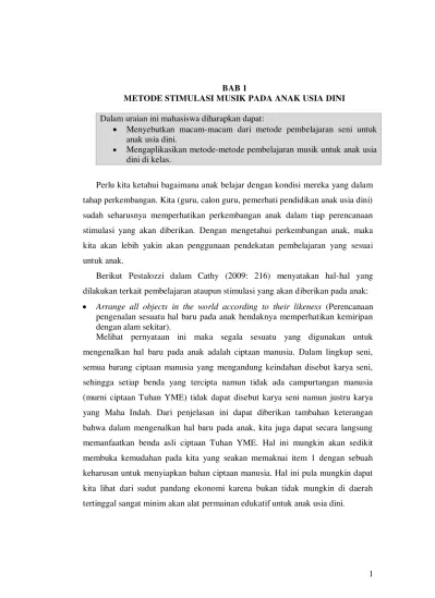 Buku Estetika Instrumental Anak Usia Dini