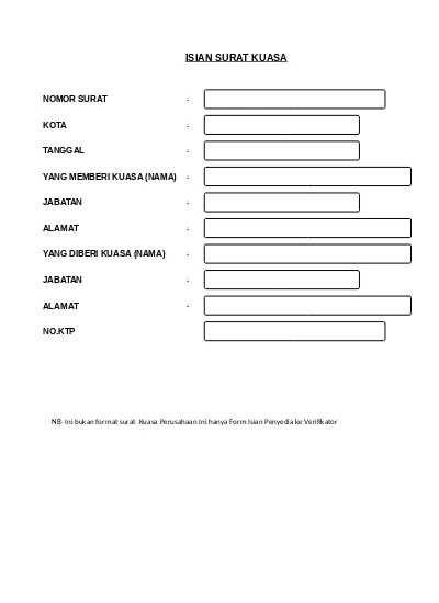 Download 64+ Contoh Surat Isian Gratis Terbaru