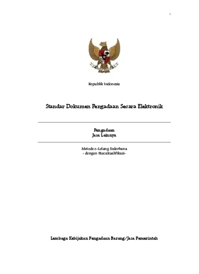 PELAKSANAAN, PENYELESAIAN, PERUBAHAN, DAN PEMUTUSAN KONTRAK