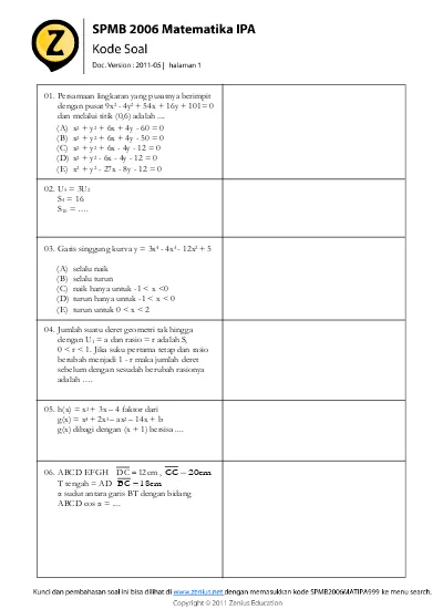 Top Pdf Snmptn Matematika Dasar Dan Matematika Ipa 123dok Com