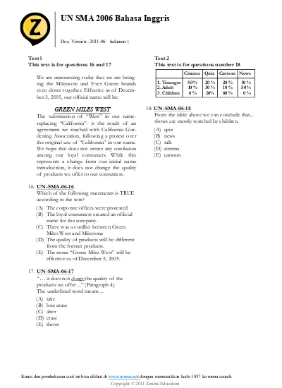 Top Pdf Un Sma Bahasa Inggris 123dok Com