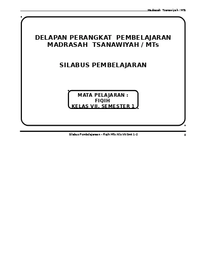 Top Pdf Fiqih Kls 3 Silabus Fiqih Xii 1 123dok Com