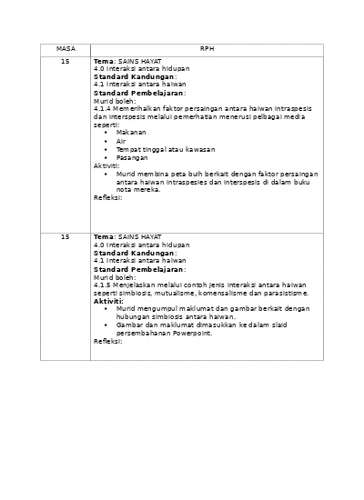 Rph Setahun T5 Sains M5 M6