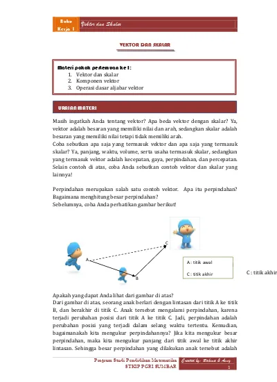 Makalah Vektor Matematika Makalah