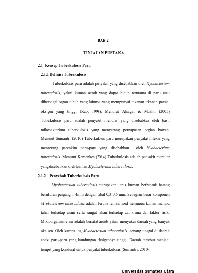 Adaptasi Psikologis Pasien Tuberkulosis Paru di Rumah Sakit Umum 