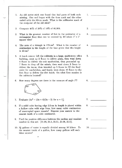 Top Pdf Soal Soal Latihan Olimpiade Matematika Dalam Bahasa Inggris Arsip Mkks 123dok Com