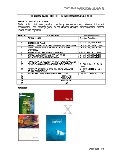 Silabus Dan Sap Mata Kuliah Manajemen Le