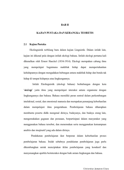 Ekoleksikal Tanaman Obat Bahasa Melayu Serdang