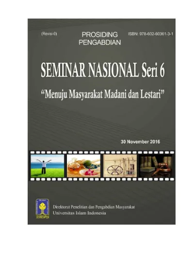 Prosiding Seminar Nasional Seri 6 Pengabdian 2016