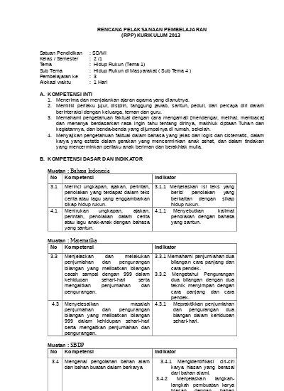 Top Pdf Prota Dan Prosem Kelas 2 Sd Semester 2 Kurikulum 2013 Revisi 2017 123dok Com