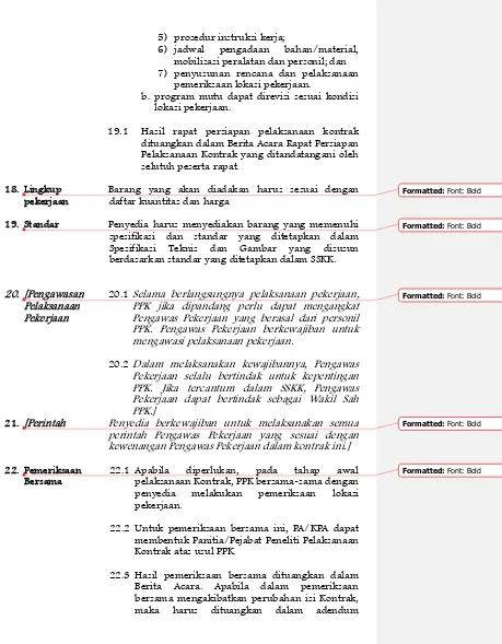 PELAKSANAAN, PENYELESAIAN, ADENDUM DAN PEMUTUSAN KONTRAK KONTRAK ...