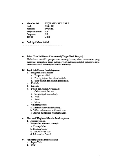 Analisis karya-karya fiqh munakahat di Malaysia dari tahun 1998 