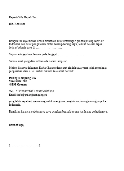 Yuk Lihat 5+ Contoh Surat Jalan Pulang Kampung Paling Lengkap 