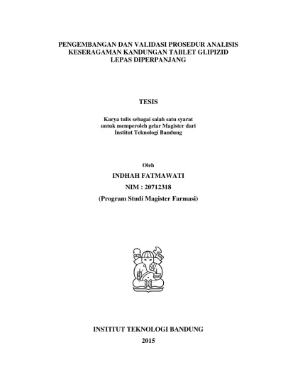 Top Pdf Validasi Metode Analisis Dan Prosedur 123dok Com