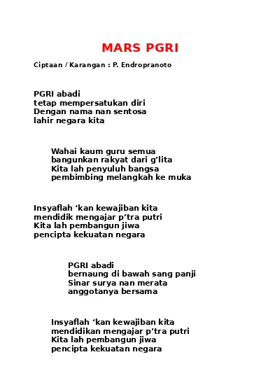 Lagu mars madrasah ibtidaiyah