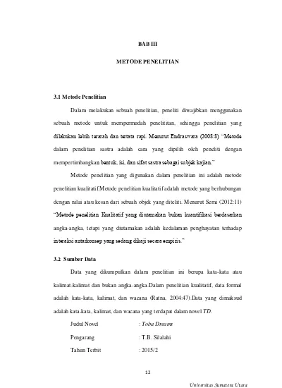 Top Pdf Nilai Nilai Patriotisme Dalam Novel Toba Dreams Karya T B Silalahi Analisis Sosiologi Sastra Chapter Iii V 123dok Com