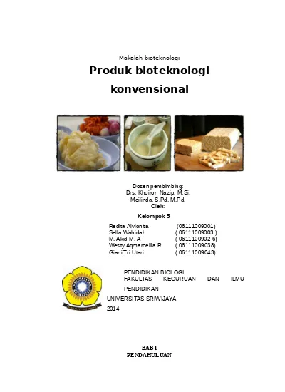 Top Pdf Makalah Pembuatan Tempe Bioteknologi Rhi 123dok Com