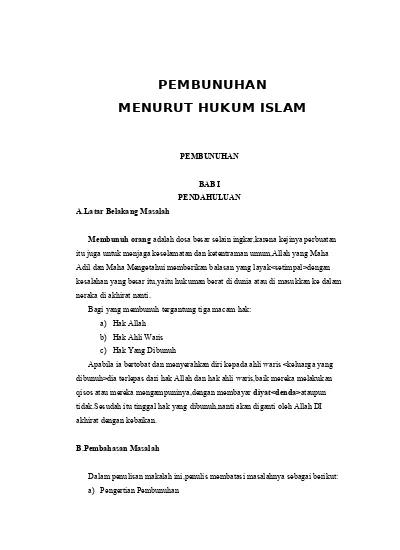 Top Pdf Bab I Pendahuluan Makalah Tentang Pendidik Dalam Islam Menurut Hadis 123dok Com