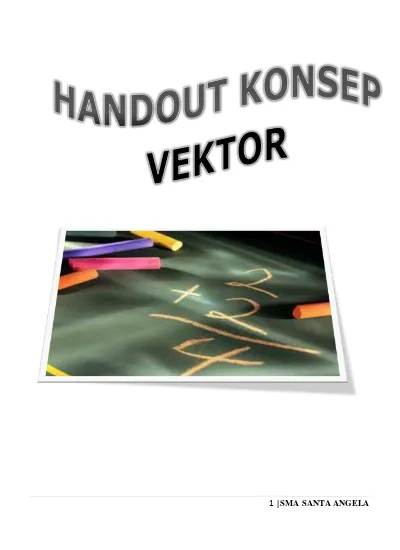 Jika ingin meng materi ini klik tulisan ini : Handout Matriks Vektor Terbaru 2