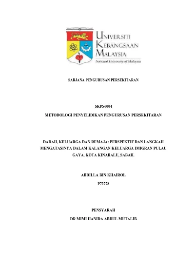 25 11 2011 Contoh Proposal Penyelidikan