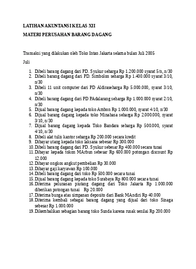 Akuntansi Perusahaan Dagang Id Docx