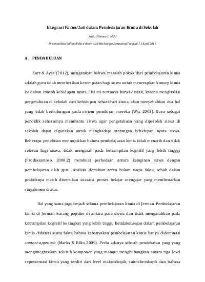 Top Pdf Rps Eksperimen Kimia Di Sekolah 123dok Com