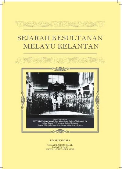 Top Pdf Kesultanan Melayu