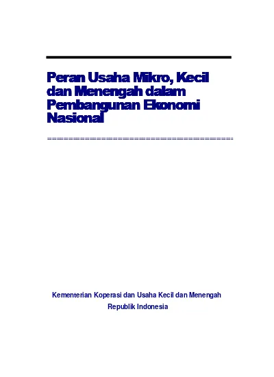 Kementerian Koperasi Dan Usaha Kecil Dan (1)