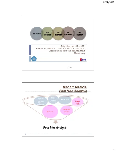 Hoc analysis