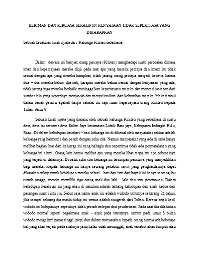 Ada Solusi Dalam Istighfar