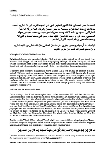 Tuliskan 2 keteladanan nabi muhammad saw dari kisah di atas