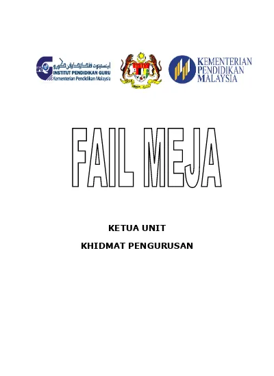 Fail Meja Pk Hem Docx