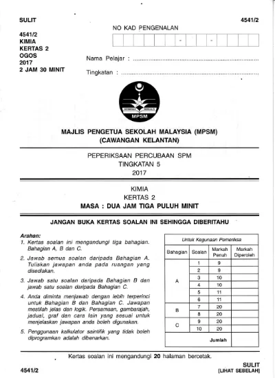 Top Pdf Mpsm Kelantan Bio Spm K2 2015 123dok Com