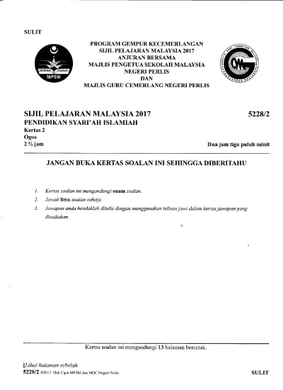 Top PDF Nota SPM Pendidikan Syariah Islamiah - Sumber Pendidikan 