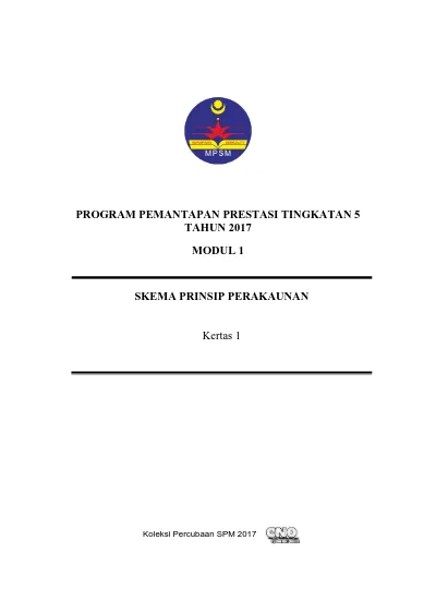 Skema Jawapan Perakaunan Kedah