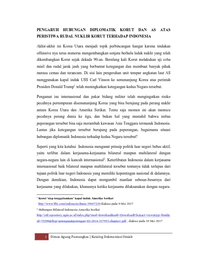 Top Pdf Pelaksanaan Konvensi Wina 1961 Tentang Hubungan Diplomatik Oleh Pemerintah Indonesia Terhadap Pejabat Diplomatik Asing Yang Melakukan Tindak Pidana Di Indonesia Kasus Narkotika Dua Diplomat Amerika Serikat Di Jakarta Tahun 1994